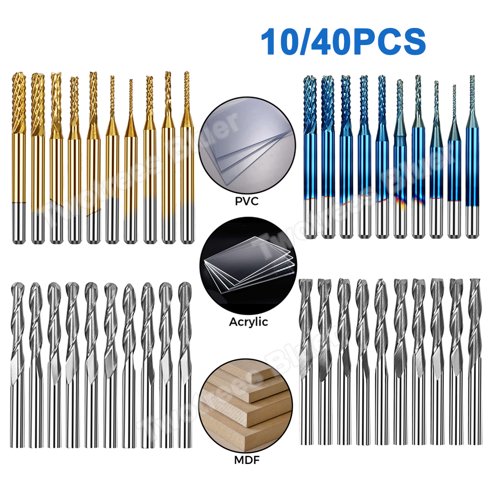 Industrial Laser Solutions - Laser Woodworking Tools Titanium Coat End