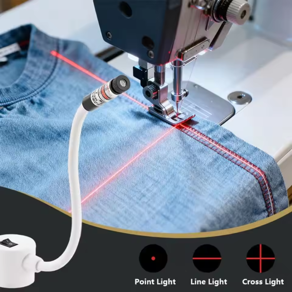 Industrial Laser Guide - Sewing Vision Guide Light Positioning Beam