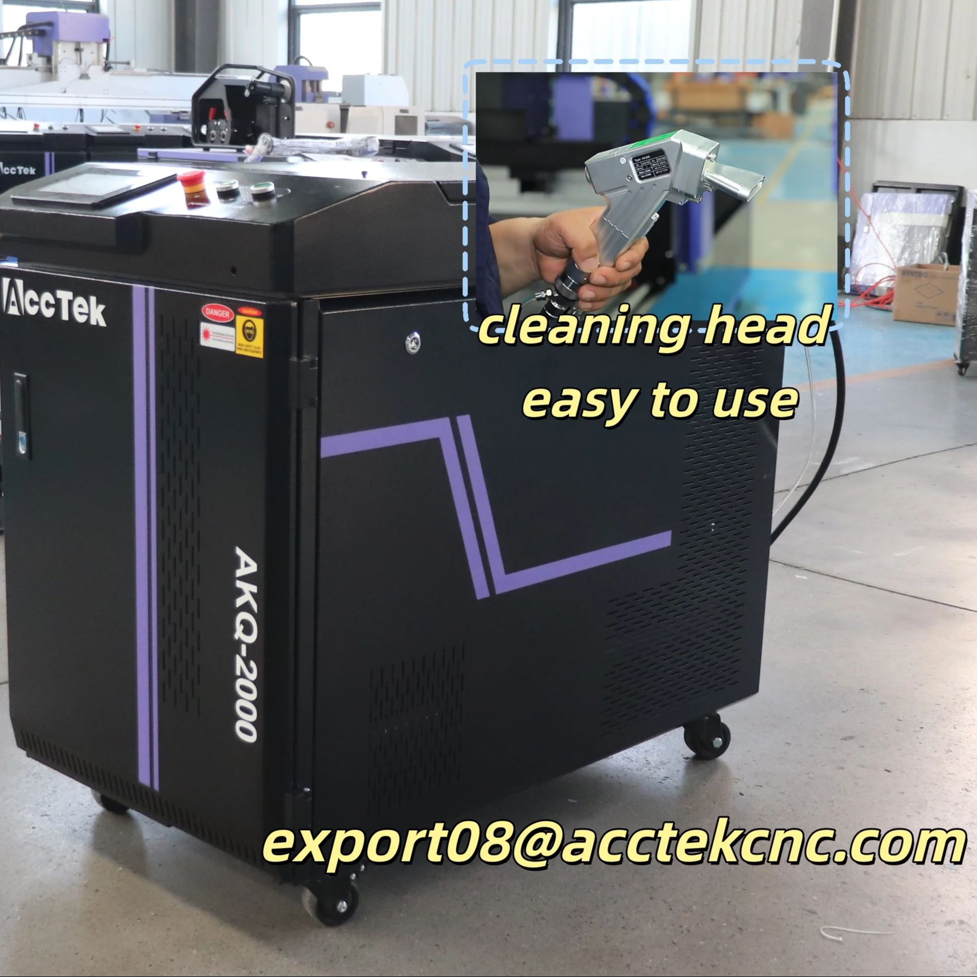 Industrial Laser Solutions - Hot Sale Continue 2000W Handheld Fiber