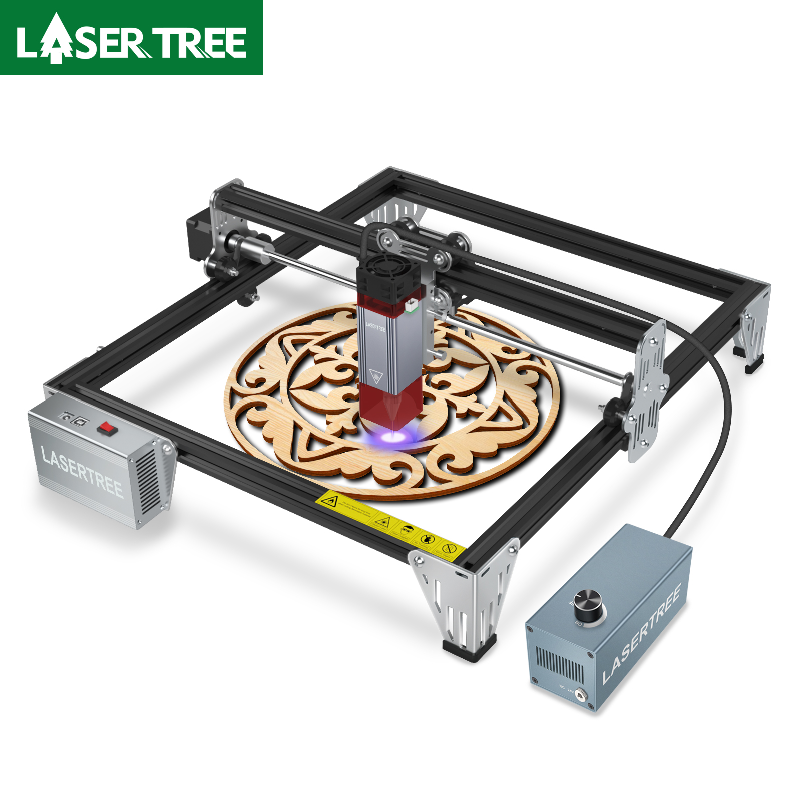 Industrial Laser Solutions - LASER TREE K1 Mini Laser Engraving
