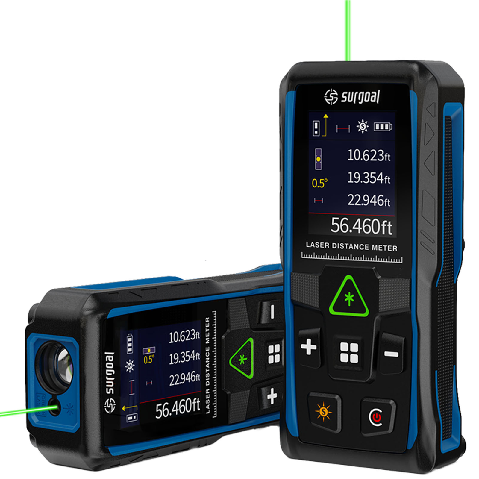 100m Green Laser Rangefinders  - مراجعة Industrial Laser Tape Measure وسعره