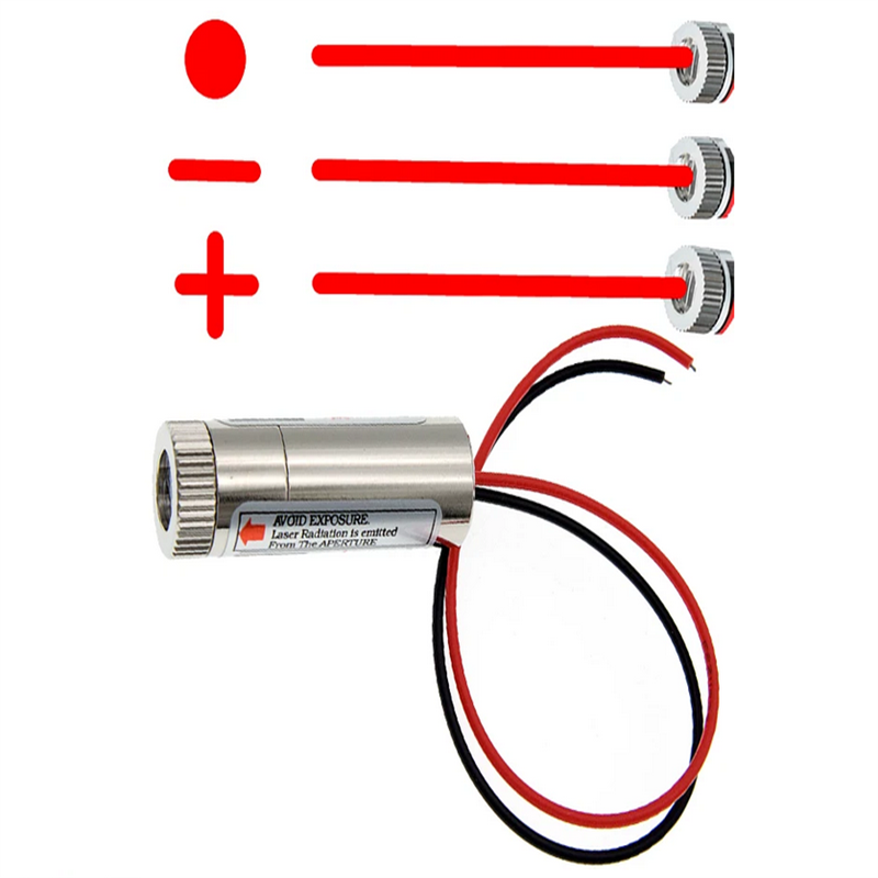 650nm 5mW Red Point / Line / C - مراجعة Industrial Laser Head وسعره
