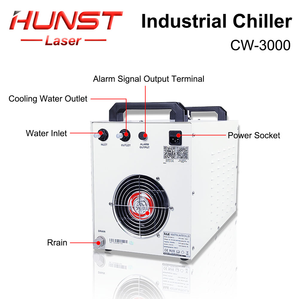 HUNST S&A CW3000 Industrial Wa - مراجعة Laser Industrial Chiller وسعره