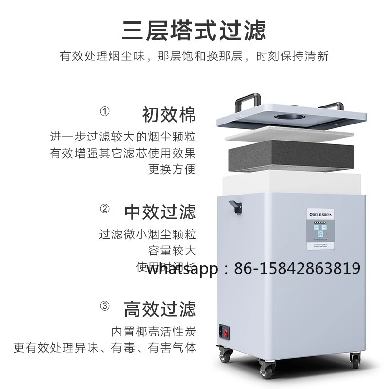 Purifier Laser Marking Smoking - مراجعة Industrial Laser Solder Iron وسعره