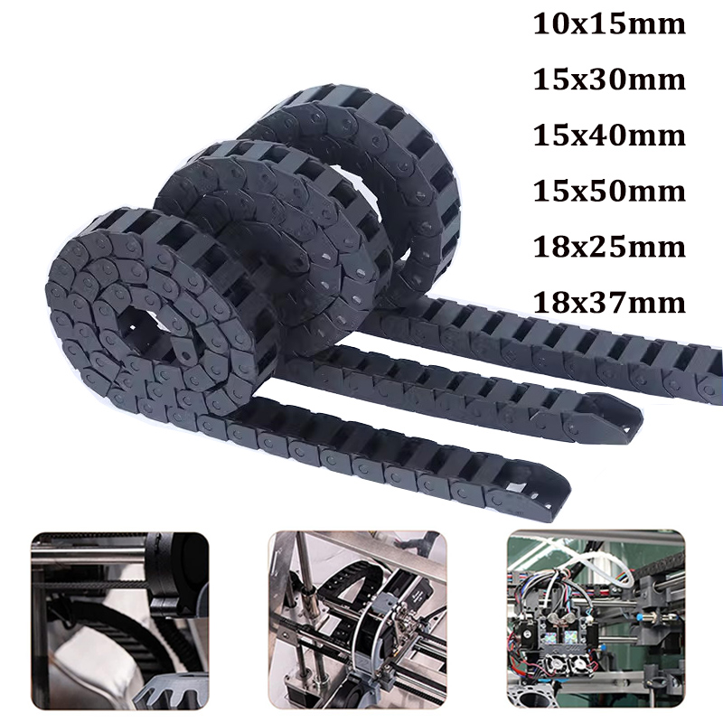 10x15mm 15x30mm 15x50mm 18x25m - مراجعة Drag Chain Cnc وسعره