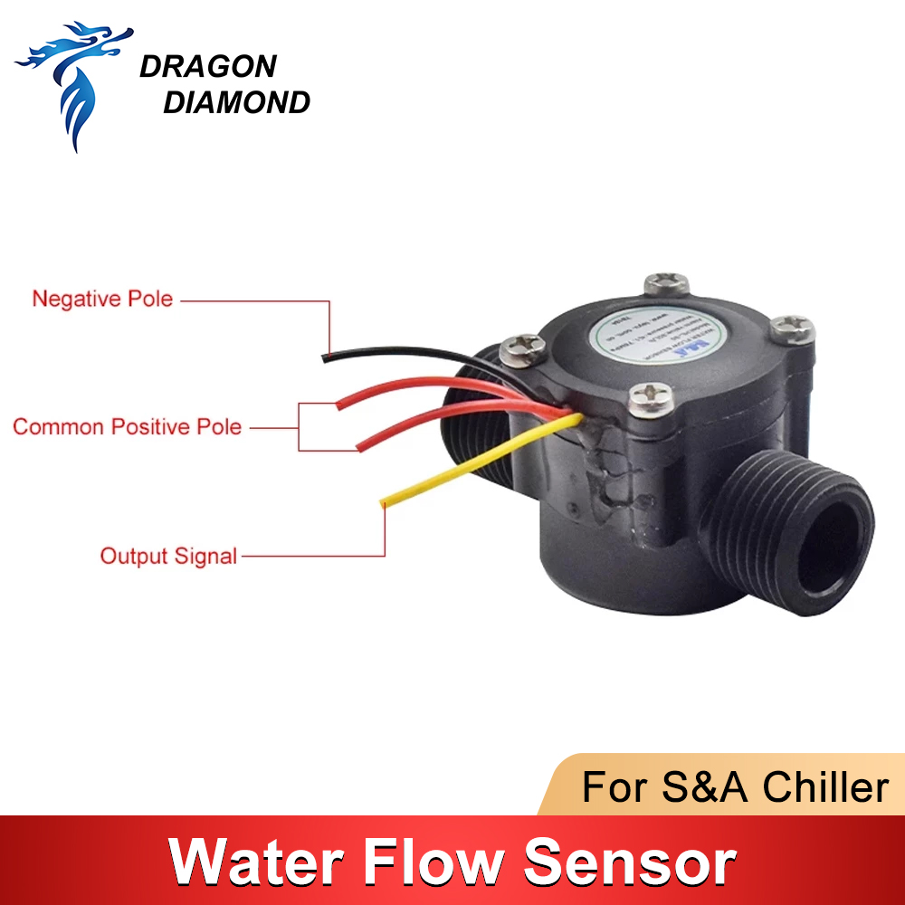 Water Flow Switch Sensor For S - مراجعة Laser Industrial Chiller وسعره