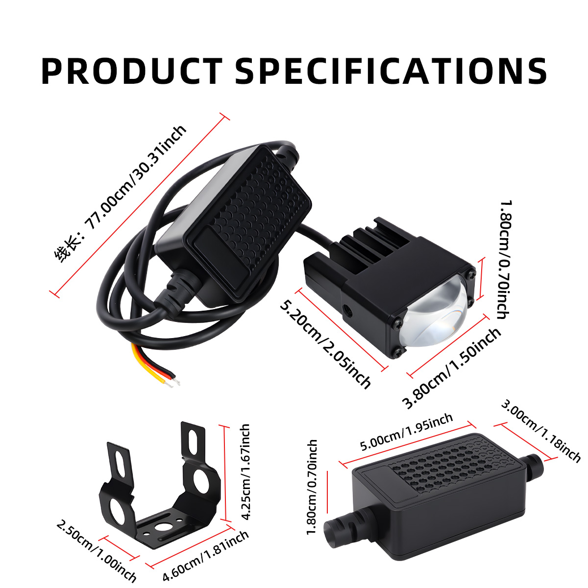 1/2PCS 1LENS Laser Front Grill - مراجعة Industrial Laser Beam وسعره