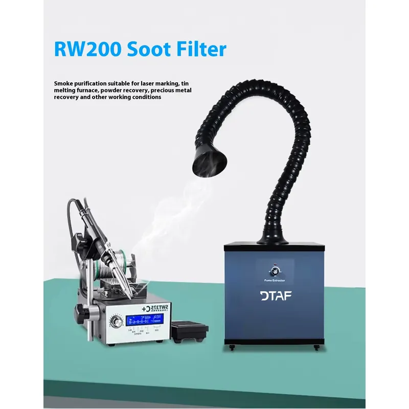 Soldering Iron Smoke Purifier  - مراجعة Industrial Laser Solder Iron وسعره