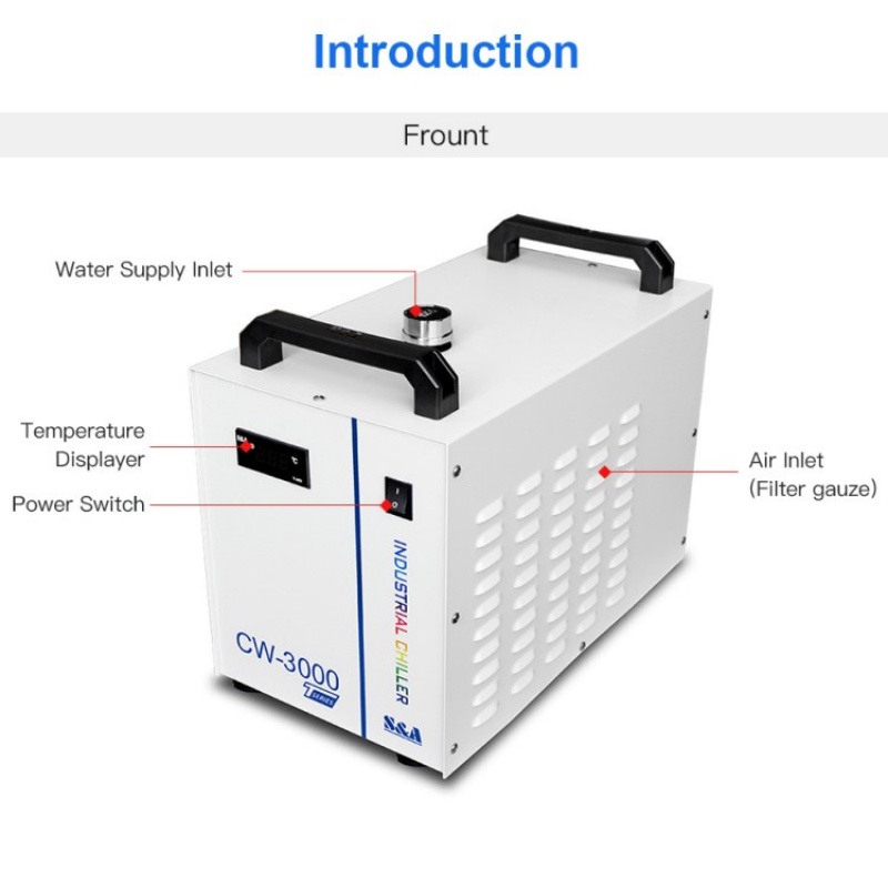 Bluetimes S&A CW3000 CW5000 CW - مراجعة Laser Industrial Chiller وسعره