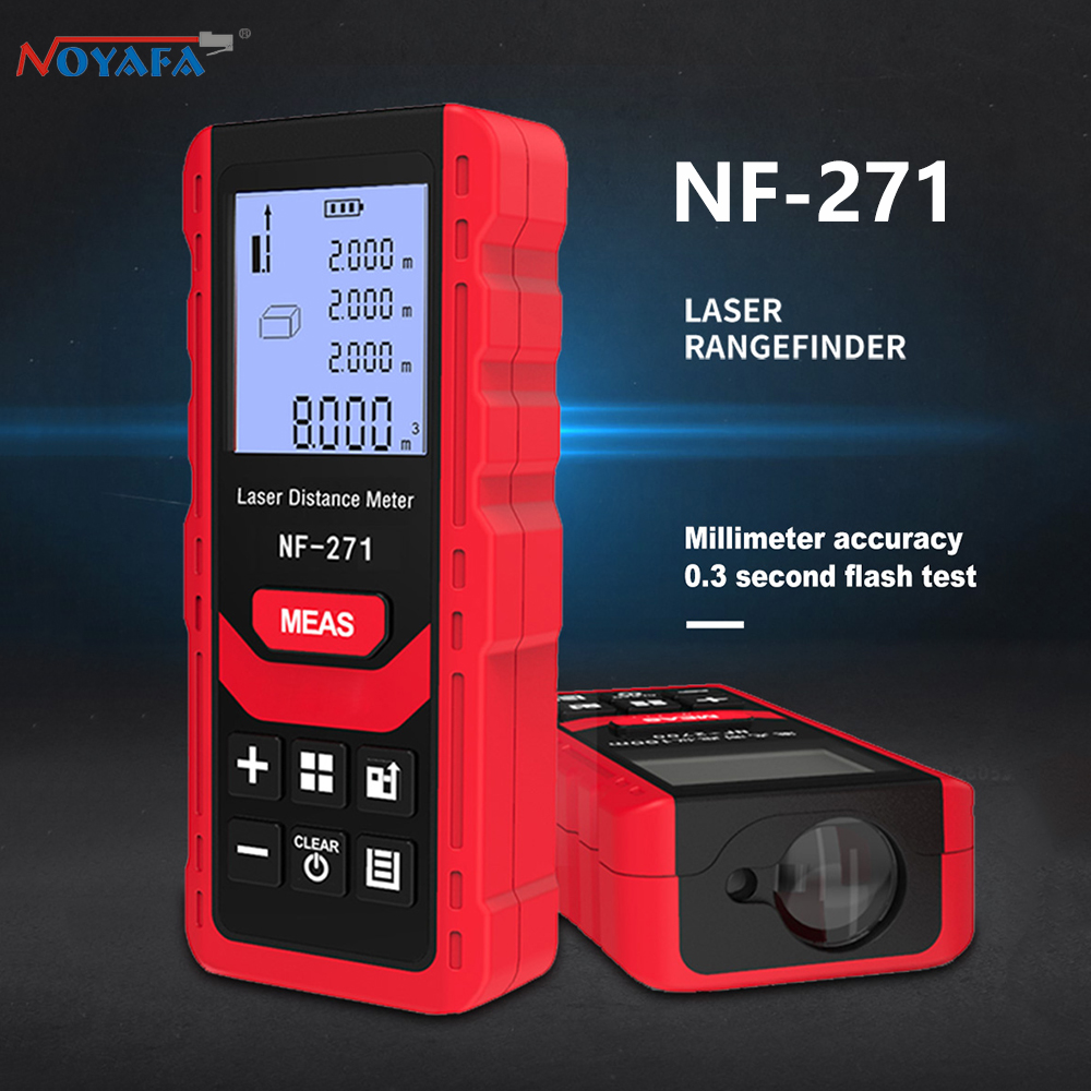 Noyafa NF-271 Laser Distance M - مراجعة Industrial Laser Tape Measure وسعره