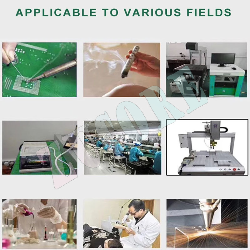 BST-495 filter Exhaust Industr - مراجعة Industrial Laser Solder Iron وسعره