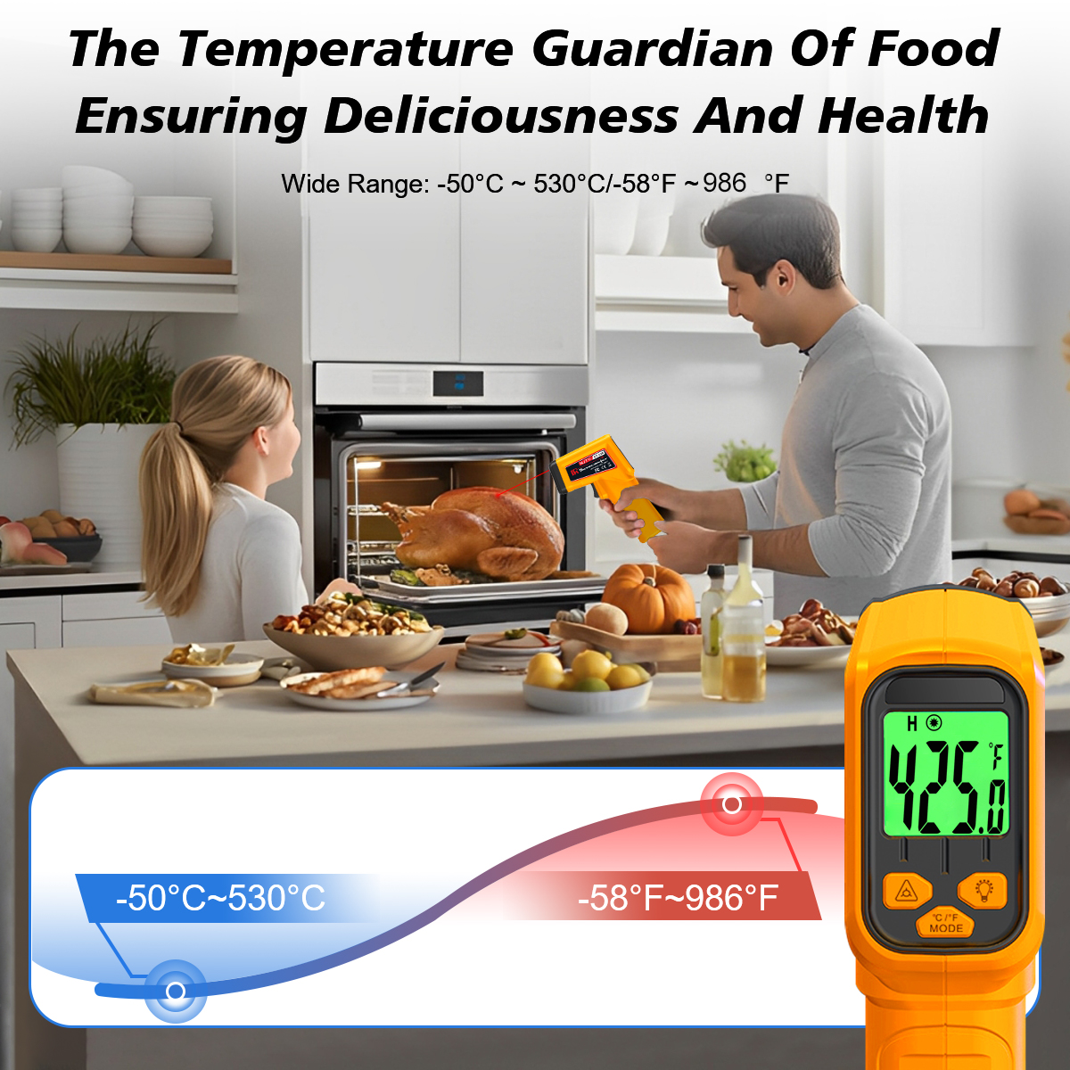 NJTY Infrared Thermometer Lase - مراجعة Industrial Laser Blaster وسعره