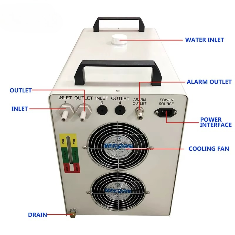 Industrial Water Chiller CW 52 - مراجعة Laser Industrial Chiller وسعره