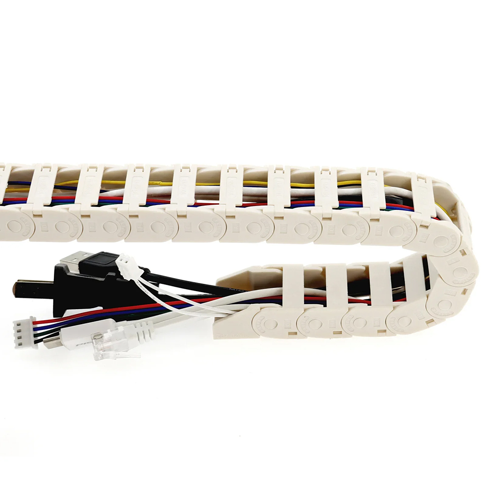 Kande PA66 White Open Type Dra - مراجعة Drag Chain Cnc وسعره