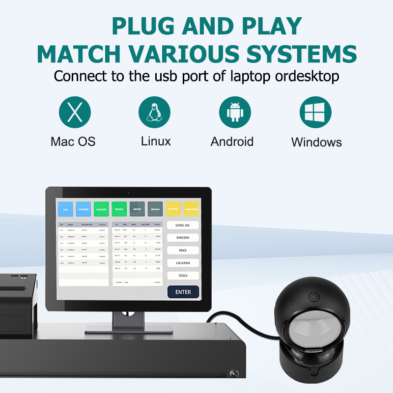NETUM Desktop 2D QR Barcode Sc - مراجعة Industrial Laser Beam وسعره
