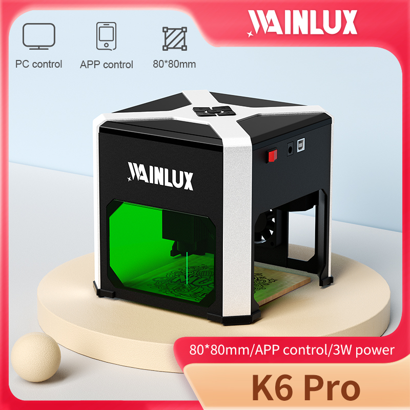 Wainlux Laser Engraver K6 Mark - مراجعة Industrial Laser Solutions وسعره