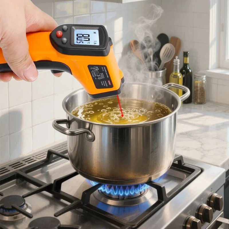 New Infrared Thermometer Handh - مراجعة Industrial Laser Blaster وسعره