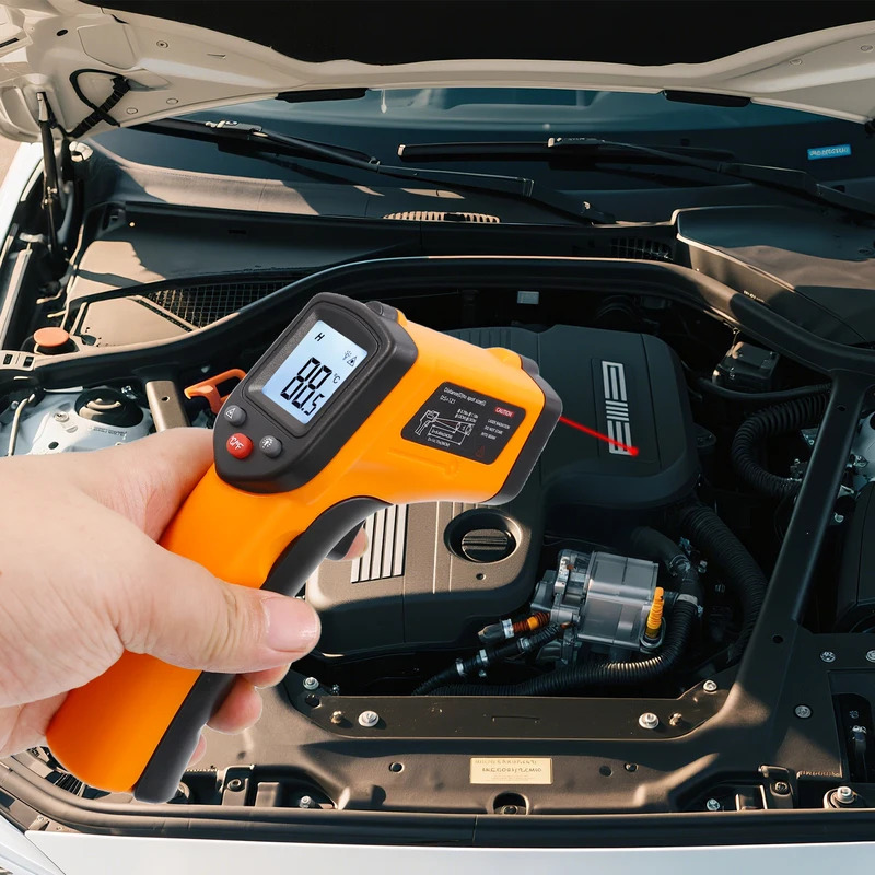 New Infrared Thermometer Handh - مراجعة Industrial Laser Blaster وسعره