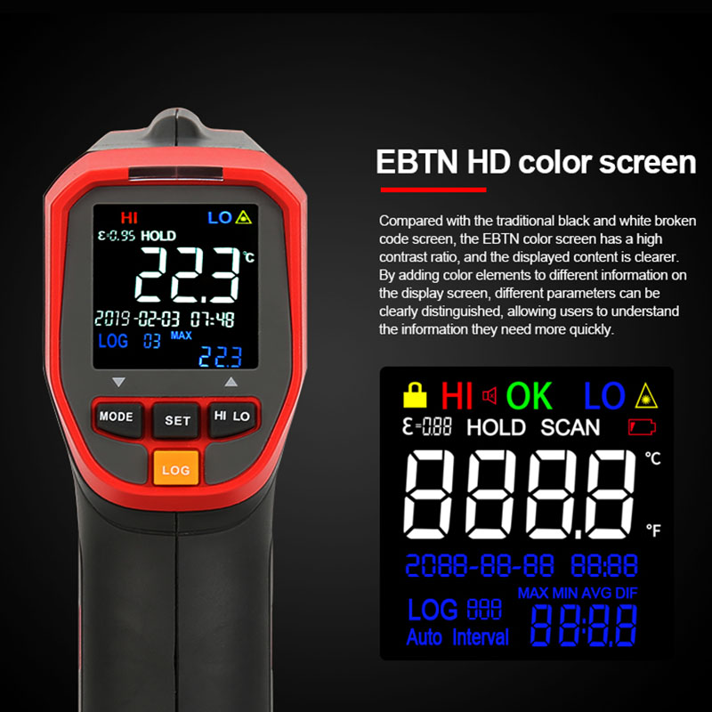 UNI-T Digital Infrared Thermom - مراجعة Industrial Laser Blaster وسعره