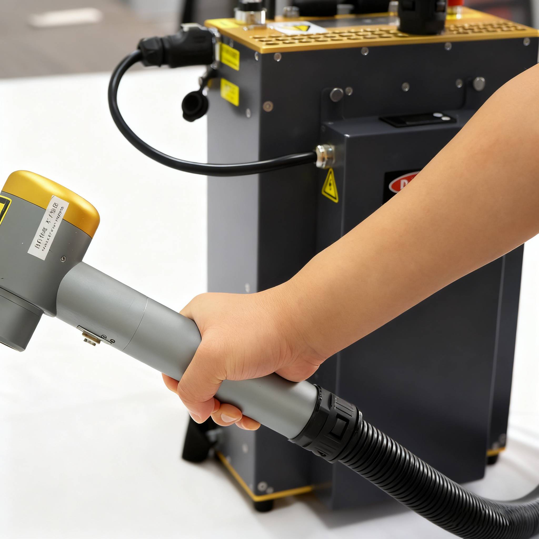 300W Backpack JPT Pulse Fiber  - مراجعة Industrial Laser Paint Remover وسعره