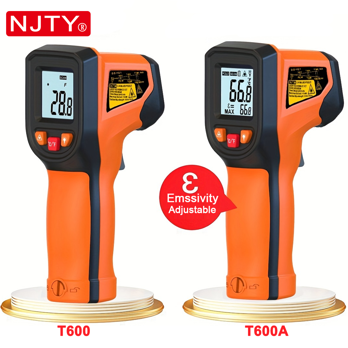 NJTY T600T600A Laser Temperatu - مراجعة Industrial Laser Blaster وسعره