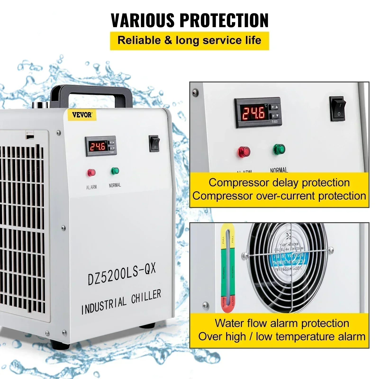 SIHAO Industrial Water Chiller - مراجعة Laser Industrial Chiller وسعره