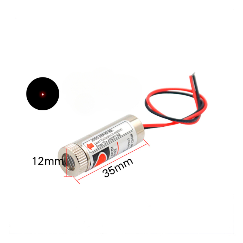 650nm 5mW Red Point / Line / C - مراجعة Industrial Laser Head وسعره