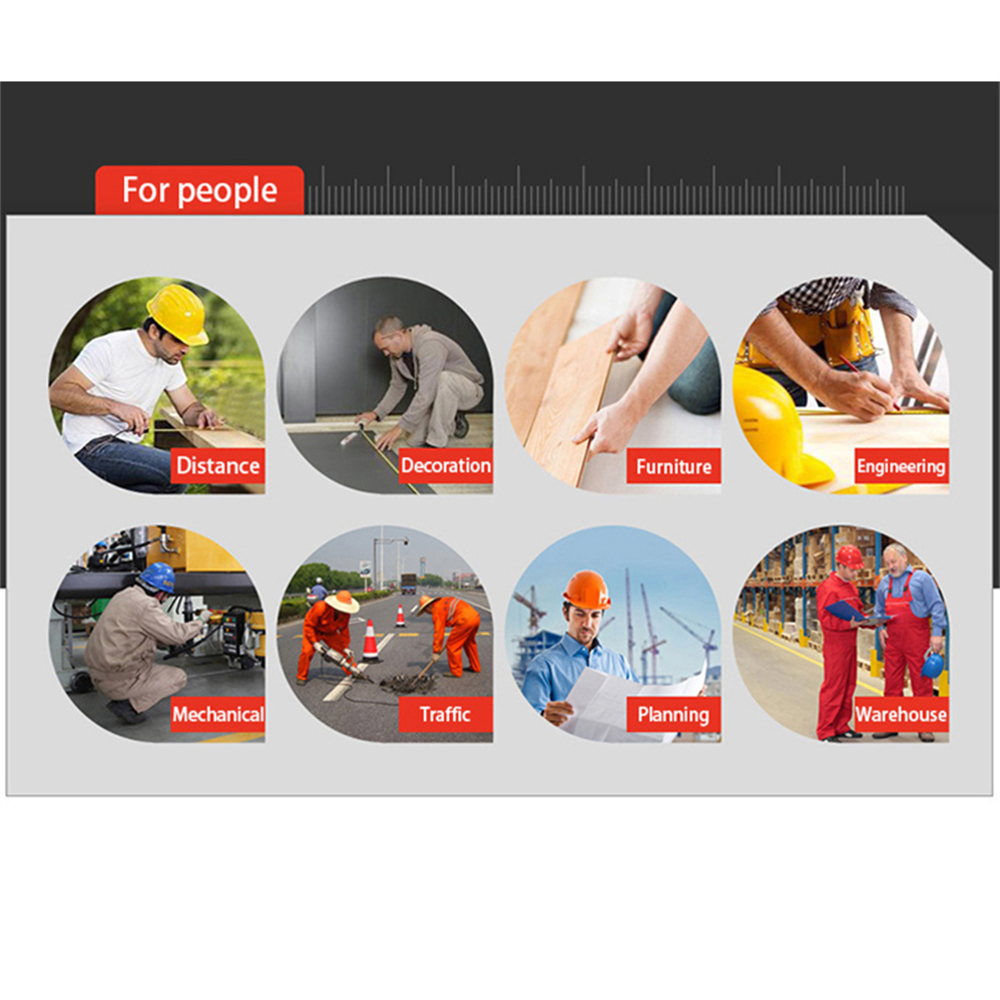 40M Laser Distance Meter Laser - مراجعة Industrial Laser Tape Measure وسعره