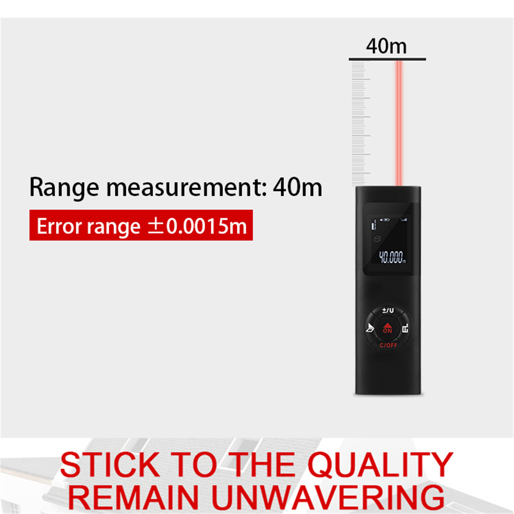 40M Laser Distance Meter Laser - مراجعة Industrial Laser Tape Measure وسعره