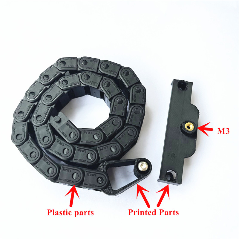 1pcs Flashforge Adventurer 5M  - مراجعة Drag Chain Cnc وسعره