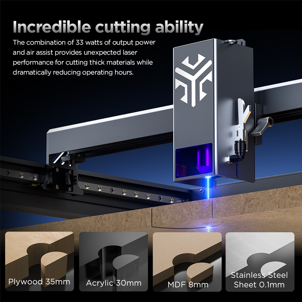 ACMER P2 Laser Engraver 33W 20 - مراجعة Industrial Laser Solutions وسعره