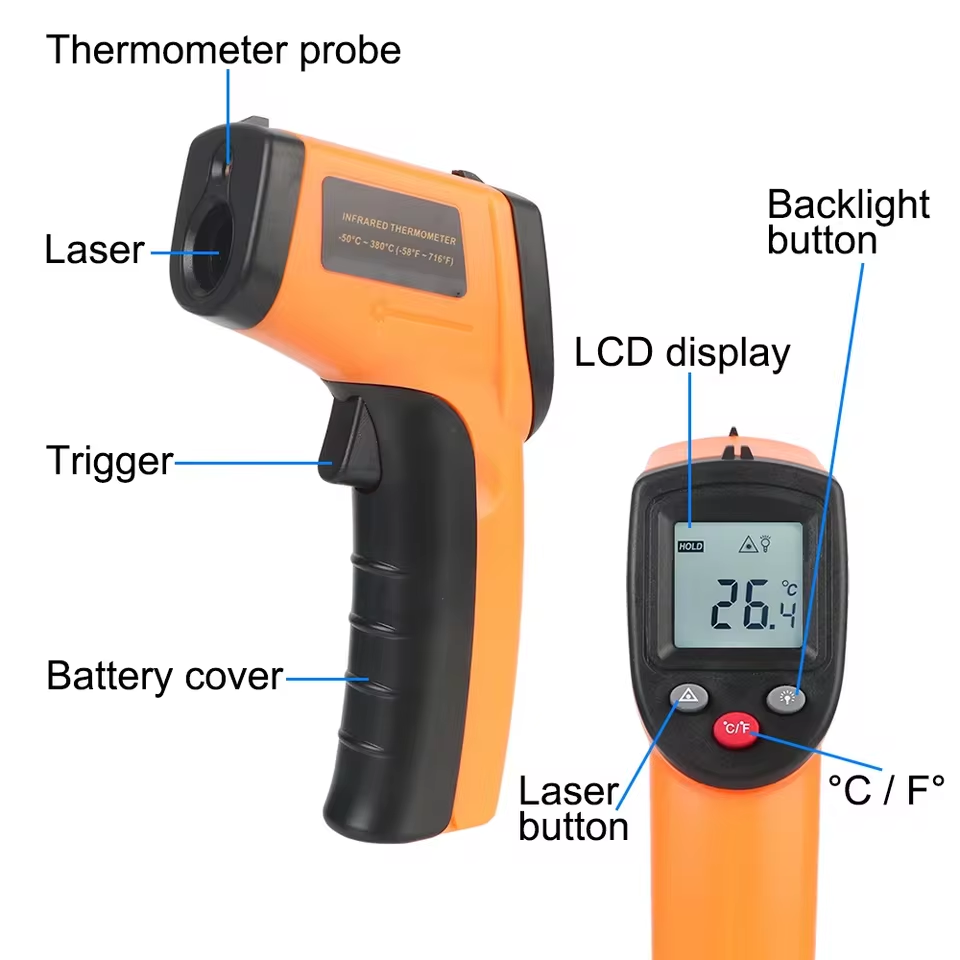 New T600 T600A Digital Infrare - مراجعة Industrial Laser Blaster وسعره