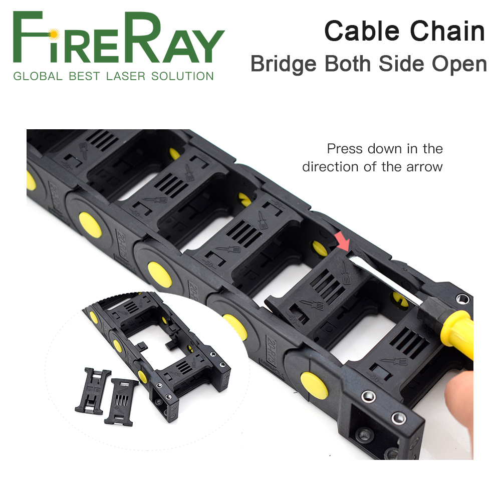 FireRay 1meter Cable Chain Bri - مراجعة Drag Chain Cnc وسعره