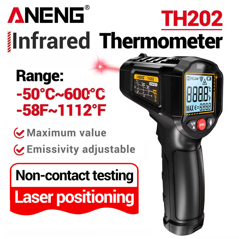 ANENG Infrared Thermometer  No - مراجعة Industrial Laser Blaster وسعره