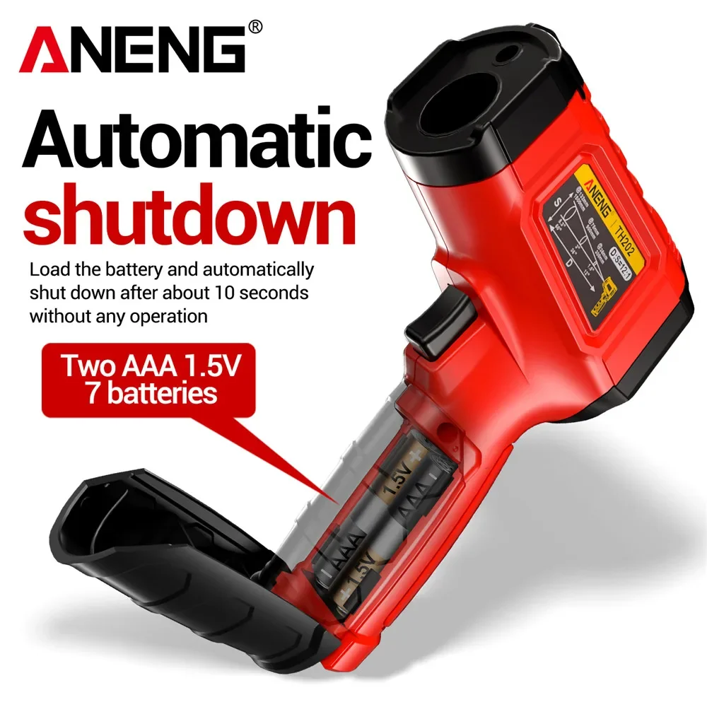 ANENG Infrared Thermometer  No - مراجعة Industrial Laser Blaster وسعره