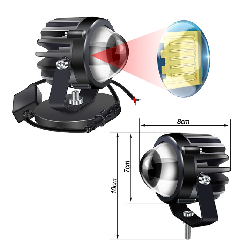 12V-80V Universal LED Laser Sp - مراجعة Industrial Laser Beam وسعره