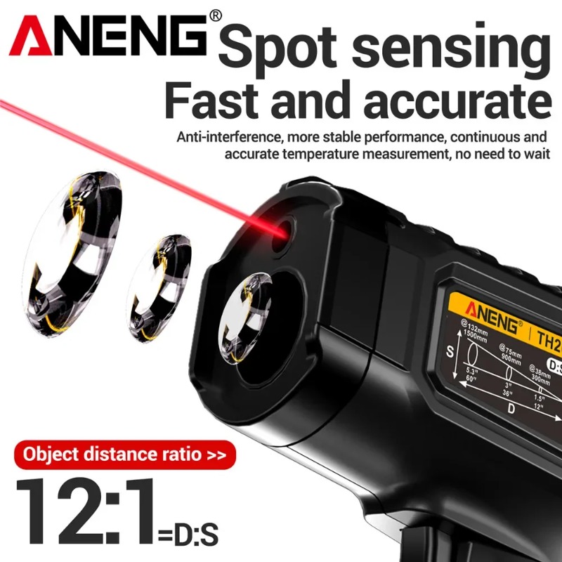 ANENG TH202 Industrial Handhel - مراجعة Industrial Laser Blaster وسعره