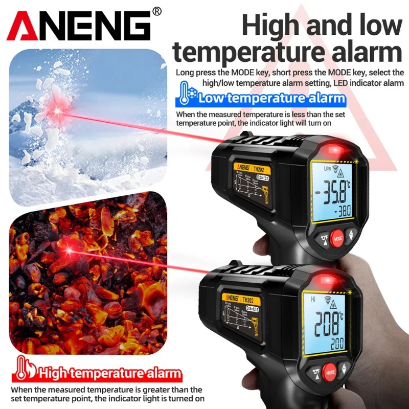 ANENG TH202 Industrial Handhel - مراجعة Industrial Laser Blaster وسعره