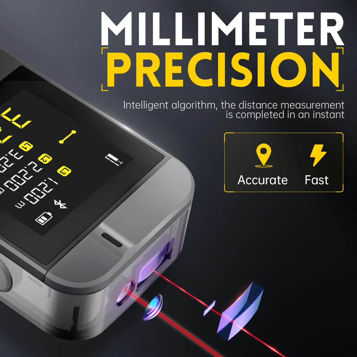 FNIRSI IR40 Digital Laser Tape - مراجعة Industrial Laser Tape Measure وسعره