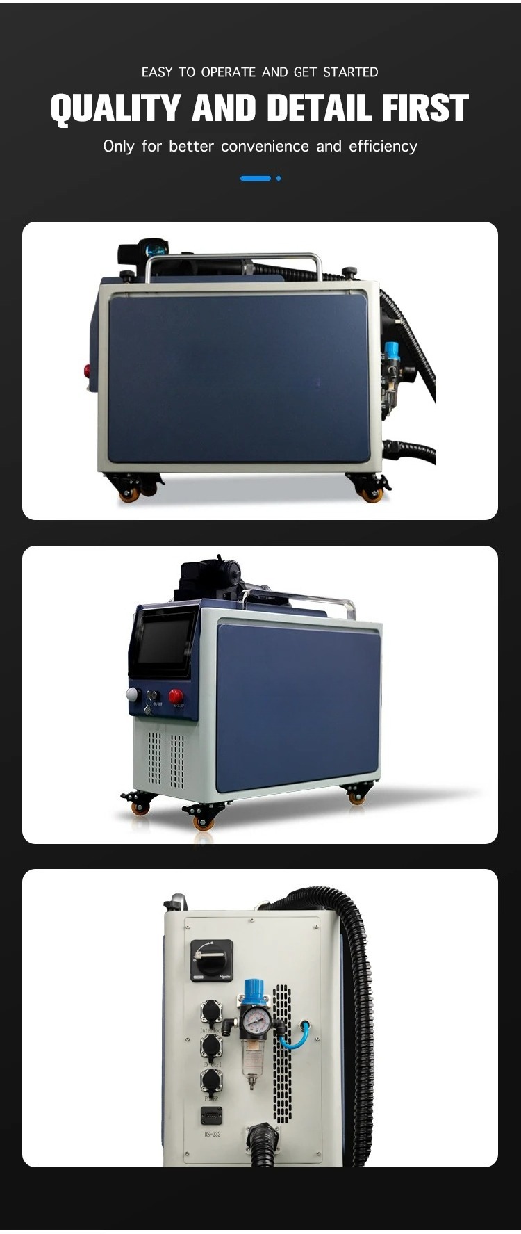 100W 200W 300w Pulse Laser Cle - مراجعة Industrial Laser Paint Remover وسعره