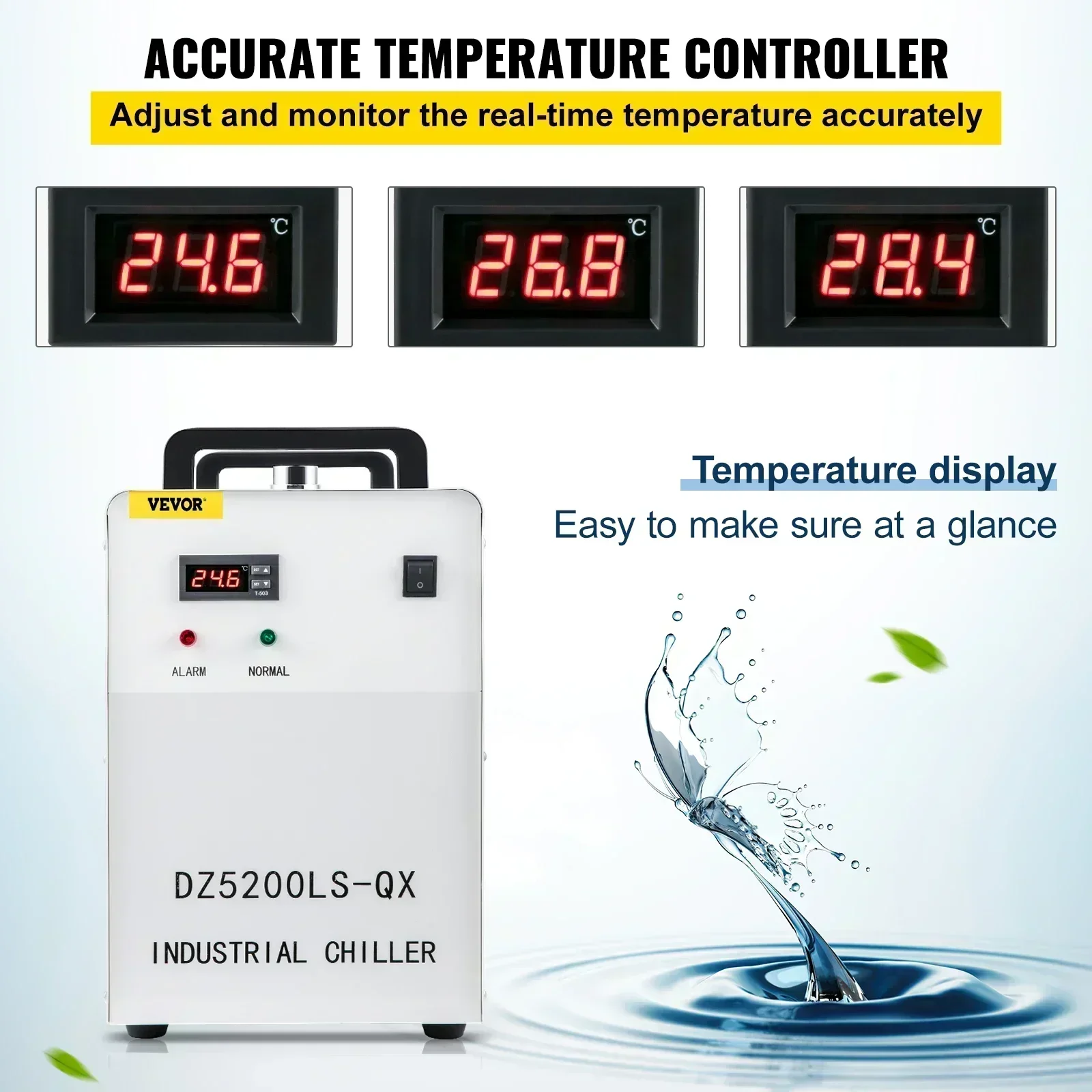 SIHAO CW-3000 Industrial Grade - مراجعة Laser Industrial Chiller وسعره
