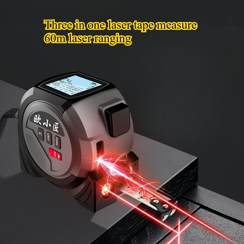 Laser Rangefinder Tape Measure - مراجعة Industrial Laser Tape Measure وسعره