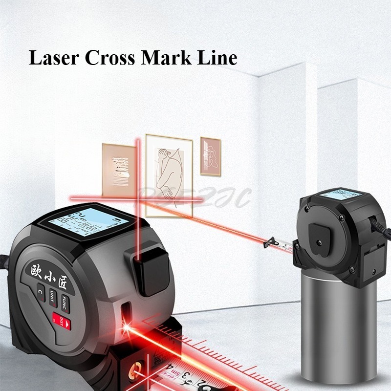 Laser Rangefinder Tape Measure - مراجعة Industrial Laser Tape Measure وسعره