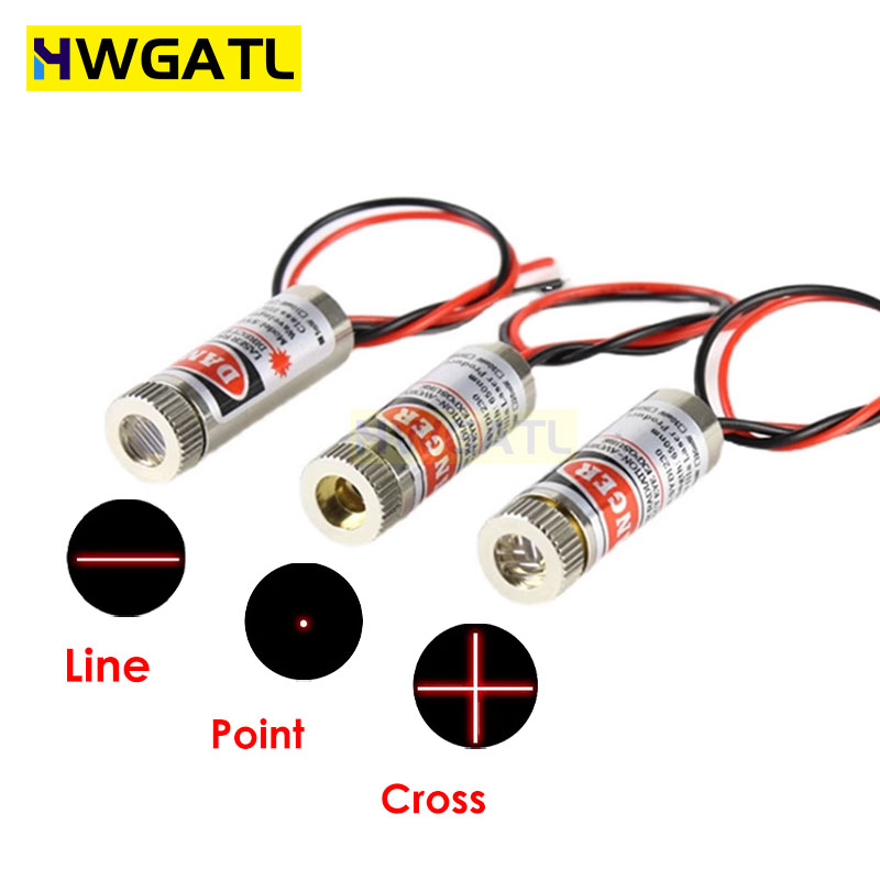 650nm 5mW Red Point / Line / C - مراجعة Industrial Laser Head وسعره