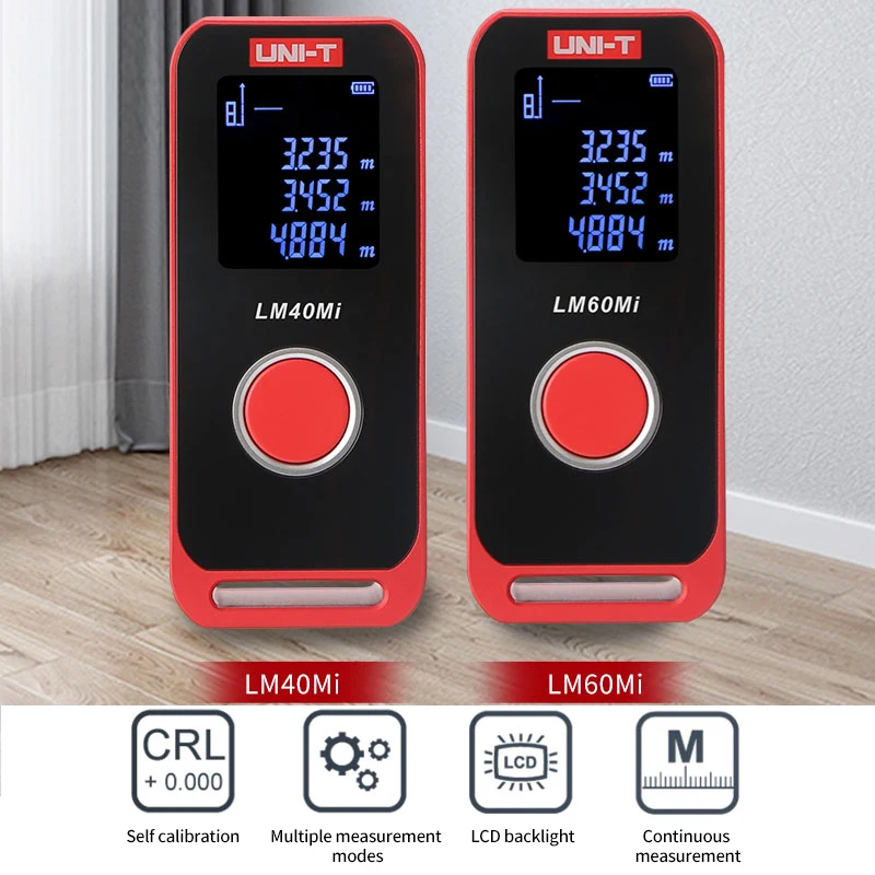 UNI-T Laser Distance Meter 40m - مراجعة Industrial Laser Tape Measure وسعره