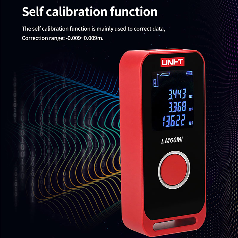 UNI-T Laser Distance Meter 40m - مراجعة Industrial Laser Tape Measure وسعره