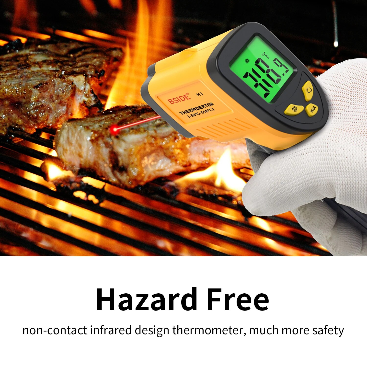 Digital Infrared Thermometer - - مراجعة Industrial Laser Blaster وسعره