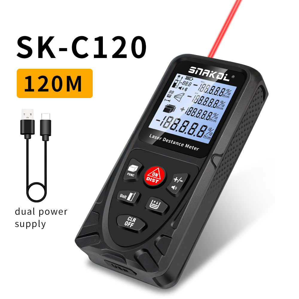 SNAKOL 3-in-1 High Precision L - مراجعة Industrial Laser Tape Measure وسعره