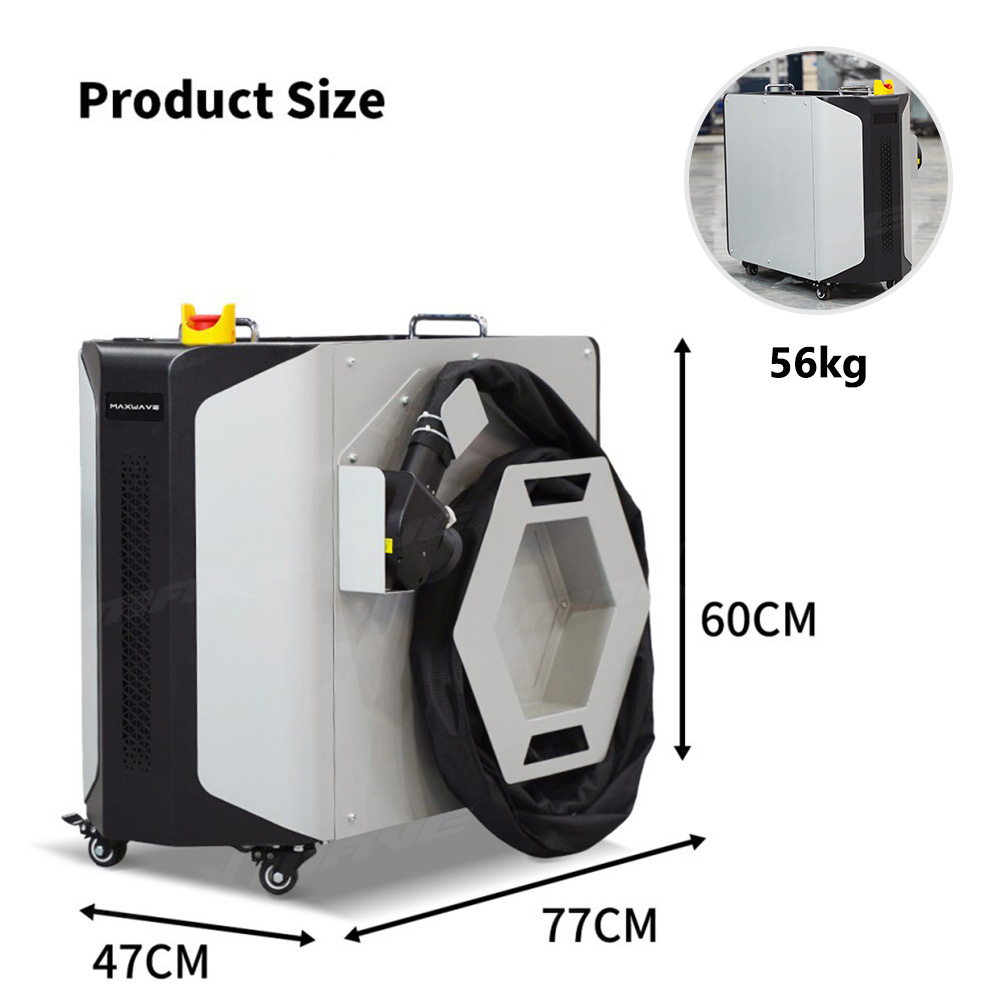 Maxwave 300W Laser Cleaner Por - مراجعة Industrial Laser Paint Remover وسعره