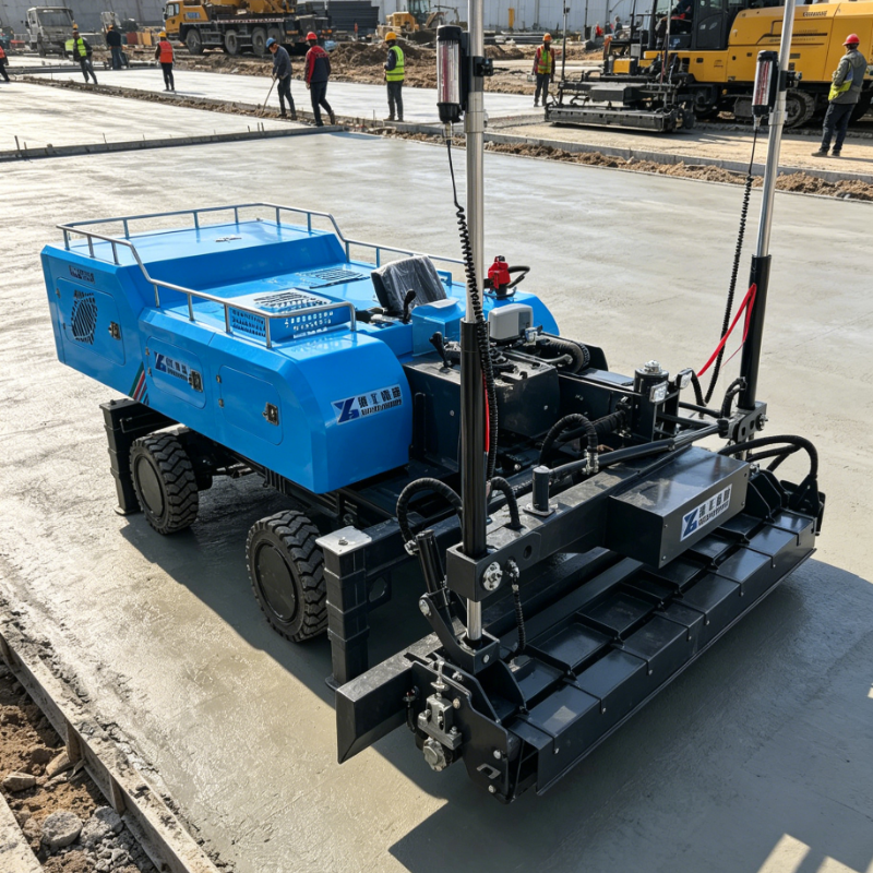 Customized Laser Guided Screed - مراجعة Industrial Laser Guide وسعره